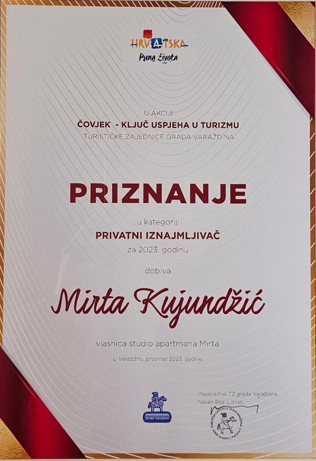 Studio Apartman Mirta I Varaždin Buitenkant foto